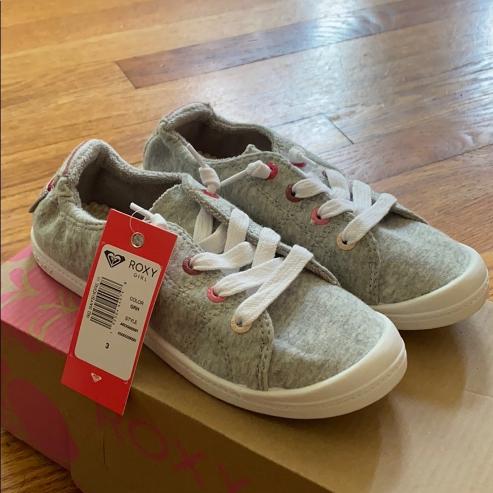 Brand new kids Roxy slip ons